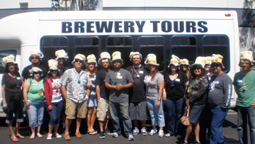 tour of beer brewery